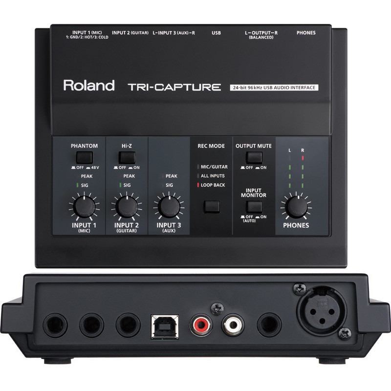 ROLAND UA-33 TRI-CAPTURE USB аудиоинтерфейс