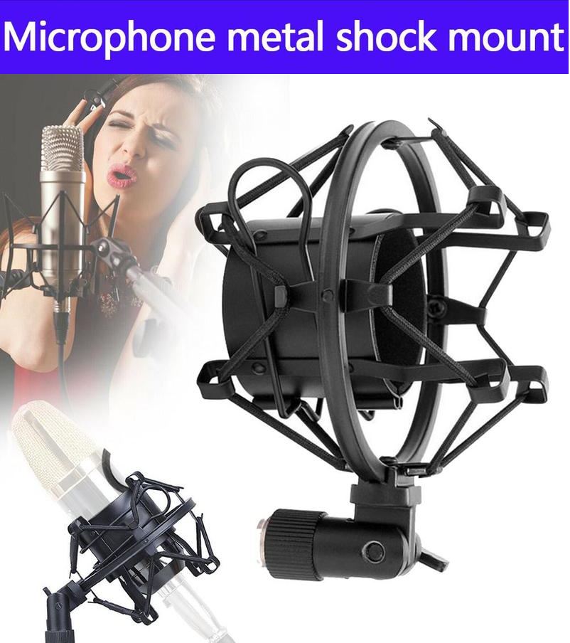 KUFT SM-4M Bk подвес "паук" для студийного микрофона 40-48мм, металл, Black