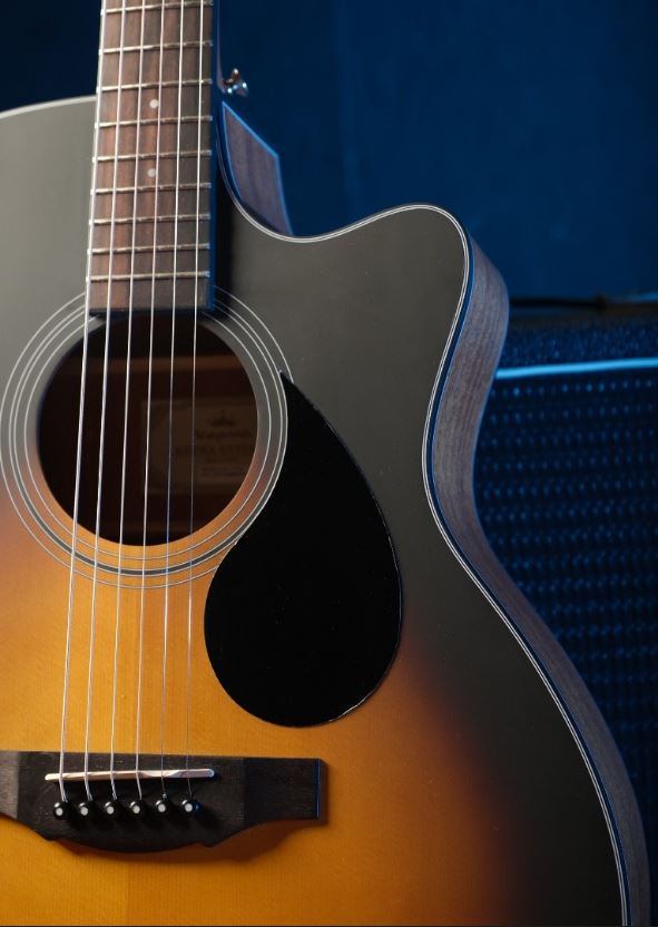 KEPMA EACE OS1 SB 3TS Трансакустическая гитара, махагон, дека ель, цвет санберст, глянец, X2 OS1