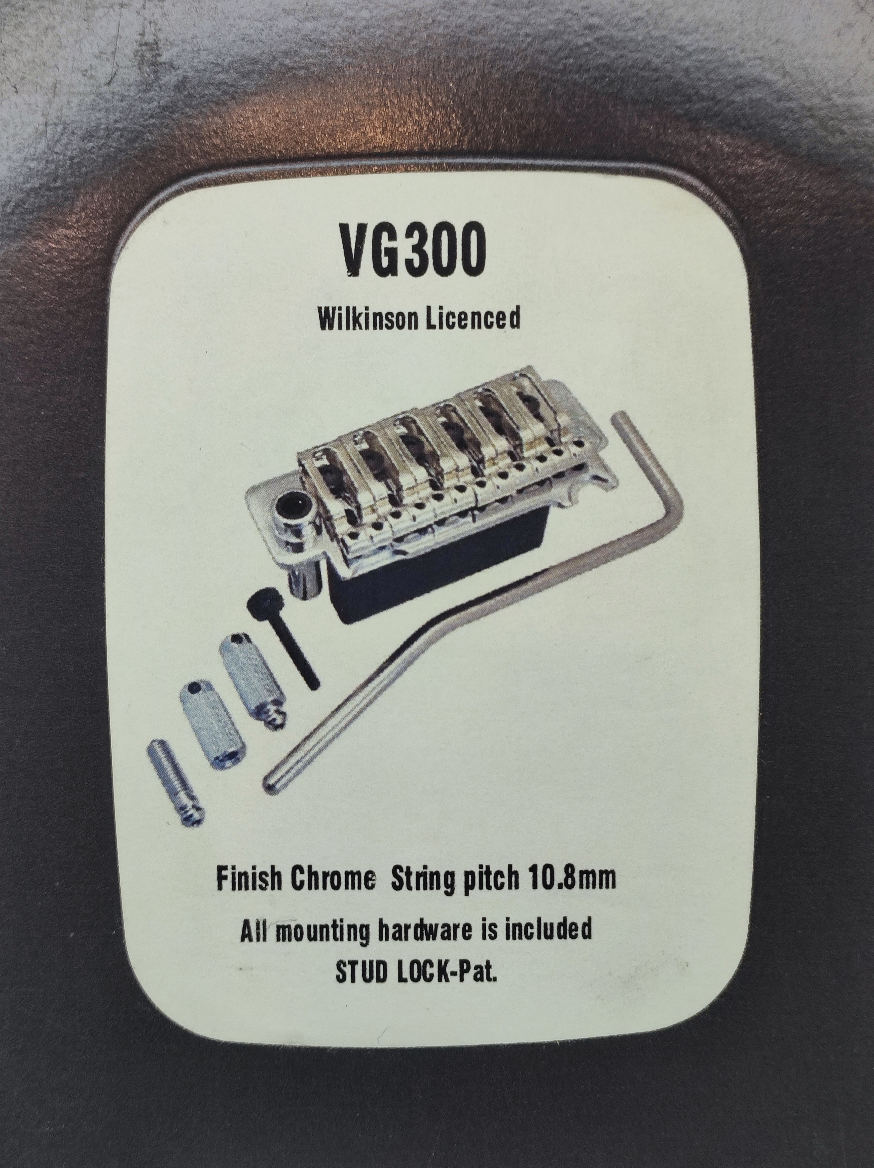 GOTOH VG300 C Wilkinson машинка тремоло для электрогитары, Finish Chrome. MADE IN JAPAN