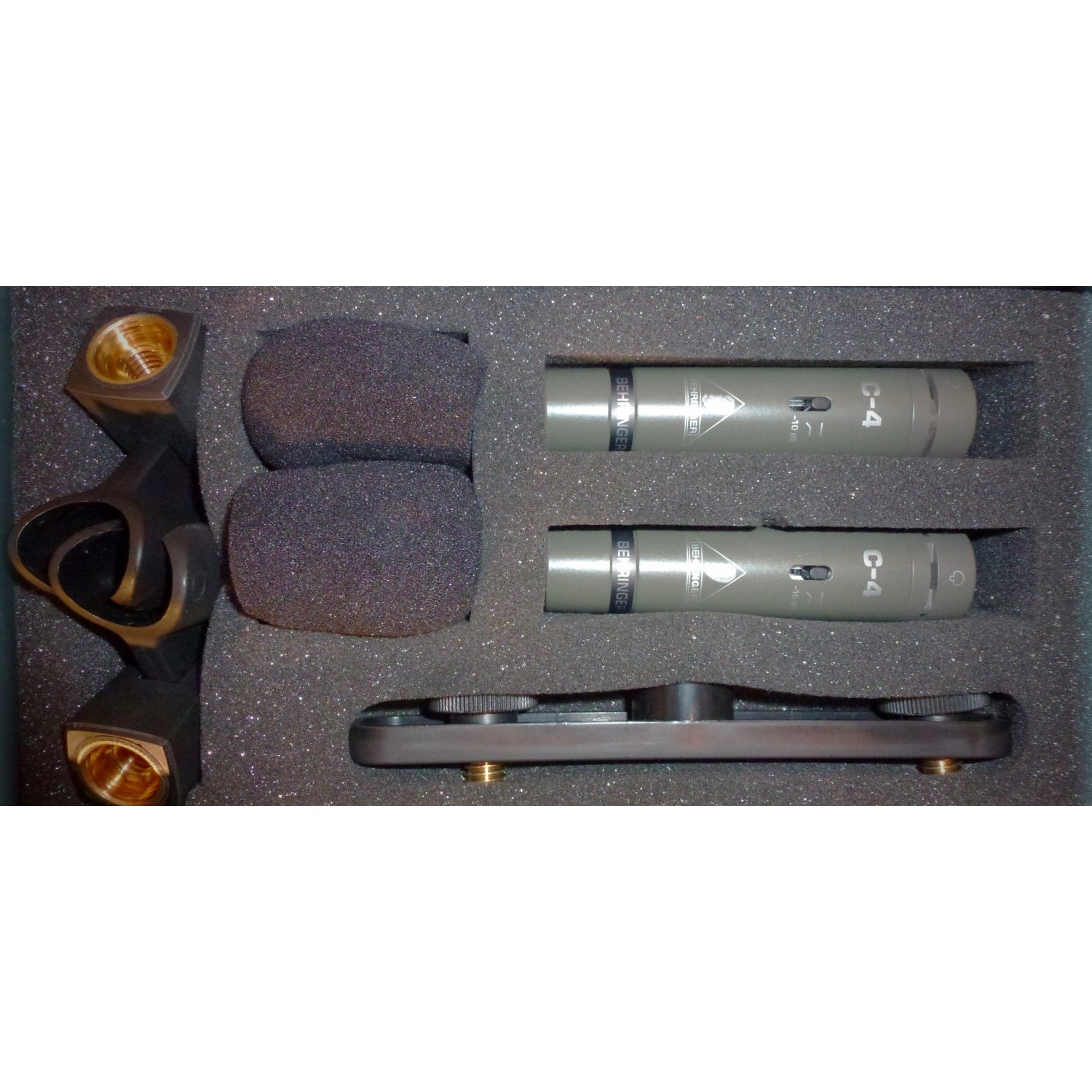 BEHRINGER C-4 single diaphragm condenser microphones комплект из 2х конденсаторных микрофонов (подоб