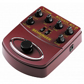 behringer adi21 v-tone acoustic педаль моделирования усилителей для акустических инструментов/ преду