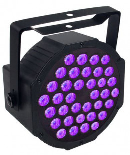 oz-36uv 36x1w uv светодиодный ультрафиолетовый прожектор, светодиодов 36x1w