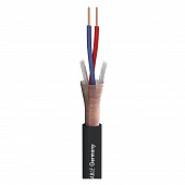 sommer cable stage 22 highflex микрофонный кабель 2х0,22мм черный
