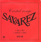 savarez 570 cr cristal soliste red high tension струны для классической гитары нейлон
