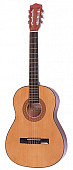 hohner hc06 гитара классическая натуральный цвет. гриф, обейчатка, задняя дека изготовлены из красно