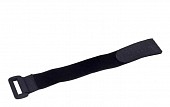 kuft strap 300x20 ремень с пряжкой стяжка-липучка для проводов 30см, связка для кабелей