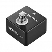 mosky dts1 tap switch педаль-кнопка (без фиксации) напольного переключения. под шнур jack 6,3mm mono