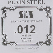 sit 012 1-я струна для акустической или электрогитары, стальная, гладкая
