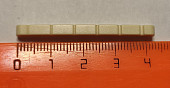 alice a028a порожек верхний для электрогитары 43х3.4х4.6-3.8мм цвет- слоновая кость