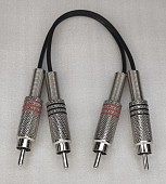 maestro 2rm-2rm-0,2 шнур сдвоенный 2rca - 2rca, патч-кабель, длина 0,2м