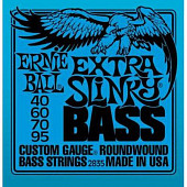 ernie ball 2835 струны для бас-гитары extra (40-60-70-95) round wound