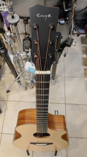 enya ega-x0/na акустическая гитара, модернизированный hpl. чехол утепленый в комплекте