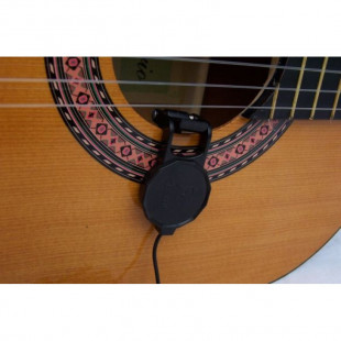 wcp-60g звукосниматель (пьезодатчик) для гитары (прищепка под розетку), кабель 3м, джек 6,3мм