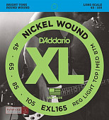 d'addario exl165 струны басовые, 045-105