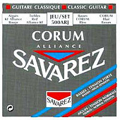 savarez 500 arj aliance corum струны для классической гитары (24-27-33-29-34-44) смешанного натяжени