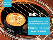 guitto ghd-01 гитарный увлажнитель с гигрометром для классической и акустической гитары