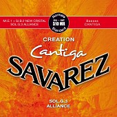 savarez 510 mr creation cantiga струны для классической гитары (29-33-33-30-34-43) нормального натяж