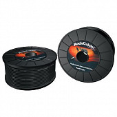 rockcable rcl10200d6 инструментальный кабель, диаметр 6мм, проводник 0,22 мм2, черный