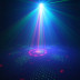 party lights cube мини лазер красный +зеленый, 60 узоров, led rgb 3вт, ик пду, микрофон, sound, auto
