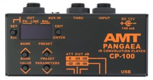 amt electronics cp-100 pangaea гитарный предусилитель, кабинет-симулятор