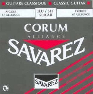 savarez 500 ar alliance corum струны для классической гитары (24-27-33-27-34-43) нормального натяжен