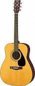 yamaha f310 акустическая гитара формы дредноут, дека ель, гриф нато