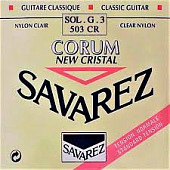 savarez 503 cr new cristal (g-341 3-я струна для классической гитары, нормального натяжения нейлон
