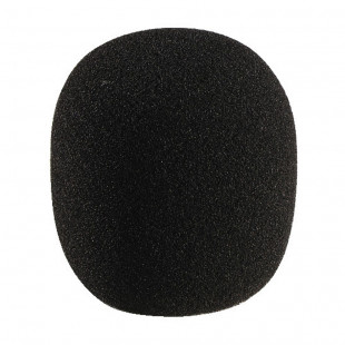 kuft ws-200bk ветрозащита для микрофона, плотная, черная