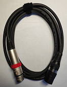 maestro hq xlfs-xlm-3st микрофонный шнур с выключателем xlf-xlm, длина 3м, ремешок