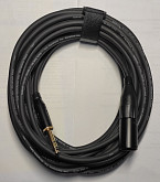 tasker c114 jmsa-xlma-10st микрофонный шнур jack stereo - xlrm (amphenol), длина 10м, ремешок