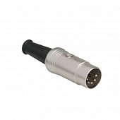 neutrik nys322 кабельный разъем din male, металлический корпус, 5 контактов (neutrik)