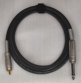sommer cable tricone xxl rmcan-jmmcan-2st шнур rca - моно jack 6мм (canare), длина 2м, ремешок