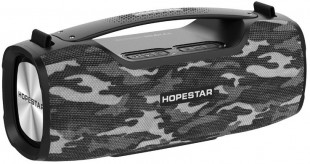 hopestar a6 pro акустическая система с аккумулятором 55вт с микрофоном, бумбокс, bluetooth, aux