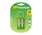 gp power bank pb360 зарядное устр. + 2 аккум по 2100мач