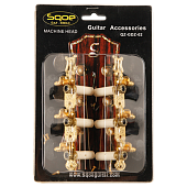 sqoe qz-gdz-02 комплект колковой механики для классической гитары