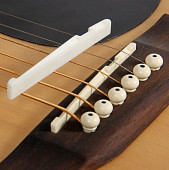 kuft nbag 72x9rx3 кость порожек нижний для акустической гитары с выточкой