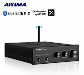 aiyima a300 усилитель мощности 300w(max) x2 (tpa3255), bluetooth 5.0