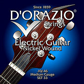 d'orazio 33, 10-46 струны для электрич. гитар