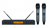 arthur forty psc u-9300c uhf, радиосистема 2-х микрофонная, суперкардиоида (uhf), 2 антенны