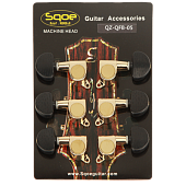 sqoe qz-qfb-05 комплект колковой механики для акустической гитары